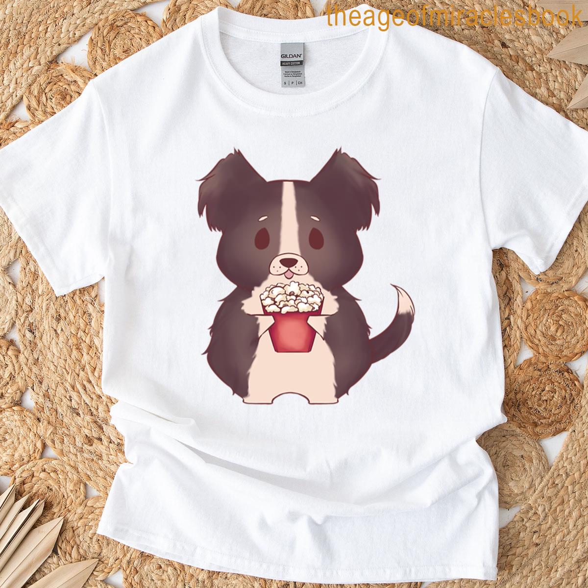 Puppys Happy Popcorn Time T-shirt
