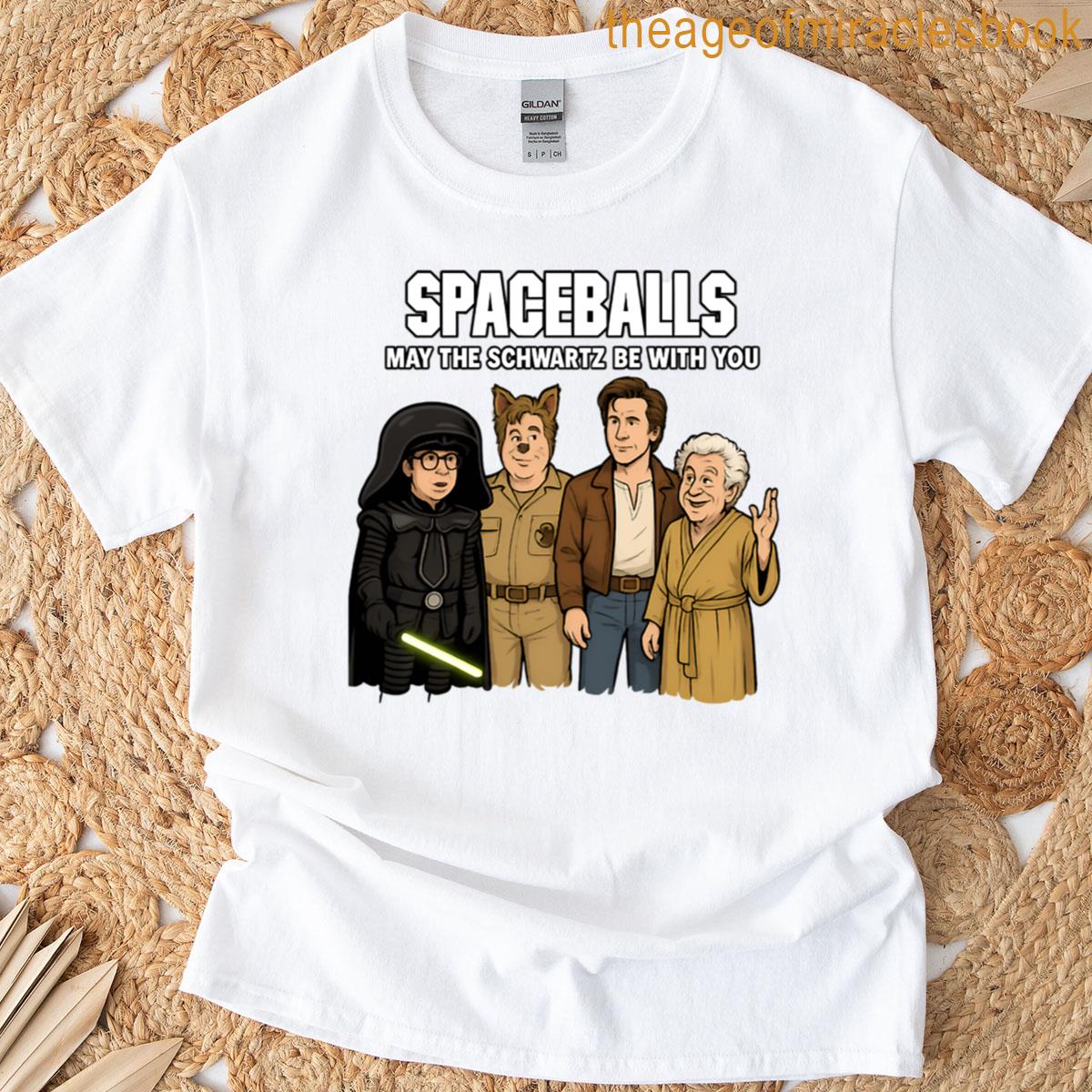 Spaceballs Sanitize The Moon Base Or Else T-shirt