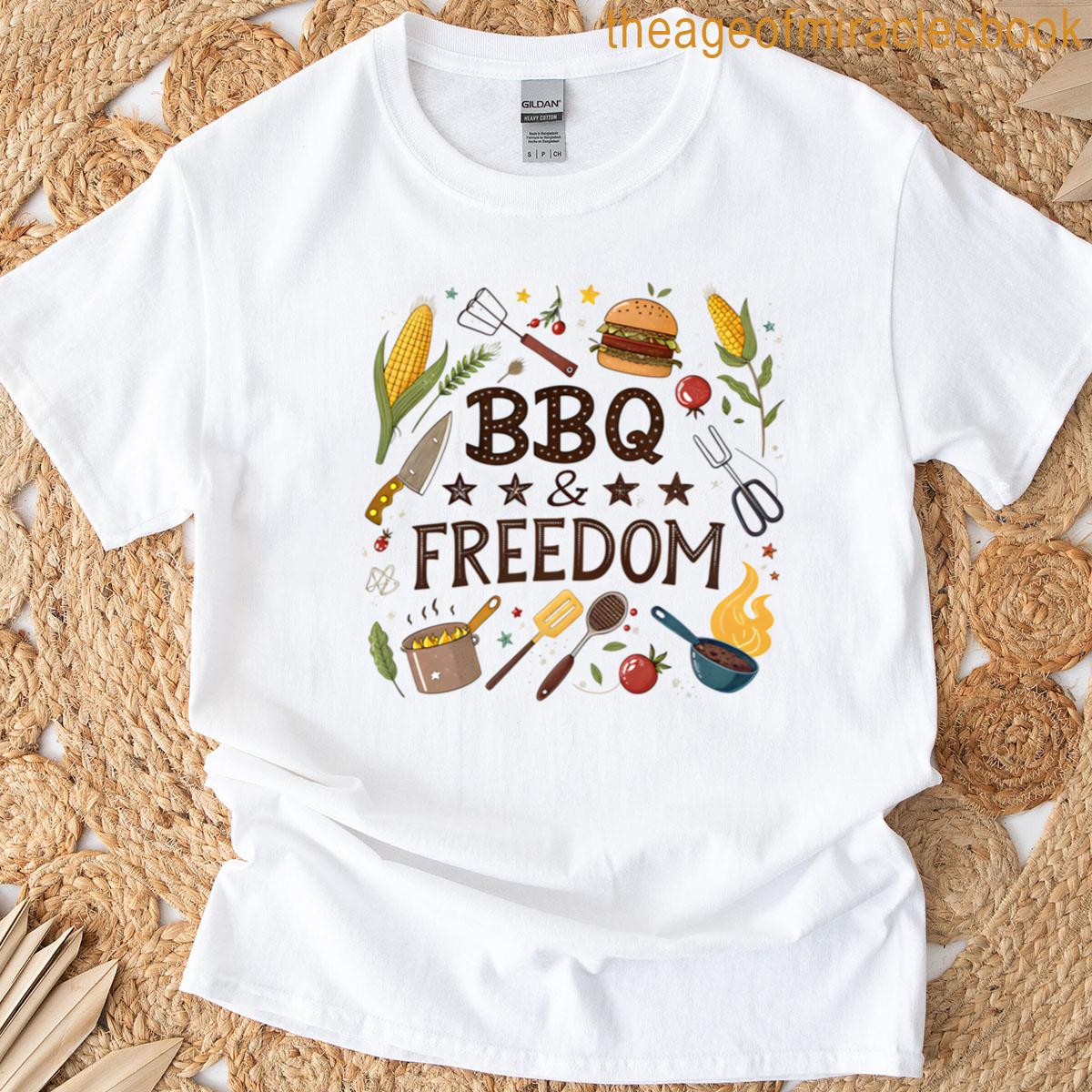 Bbq And Freedom T-shirt