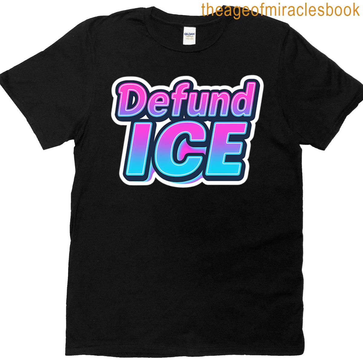 Defund Ice Protest Peacefully T-shirt