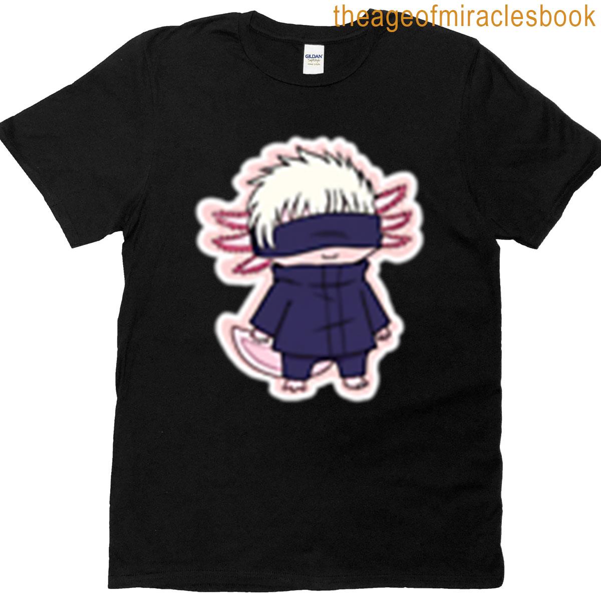 Gojo Anime Axolotl T-shirt