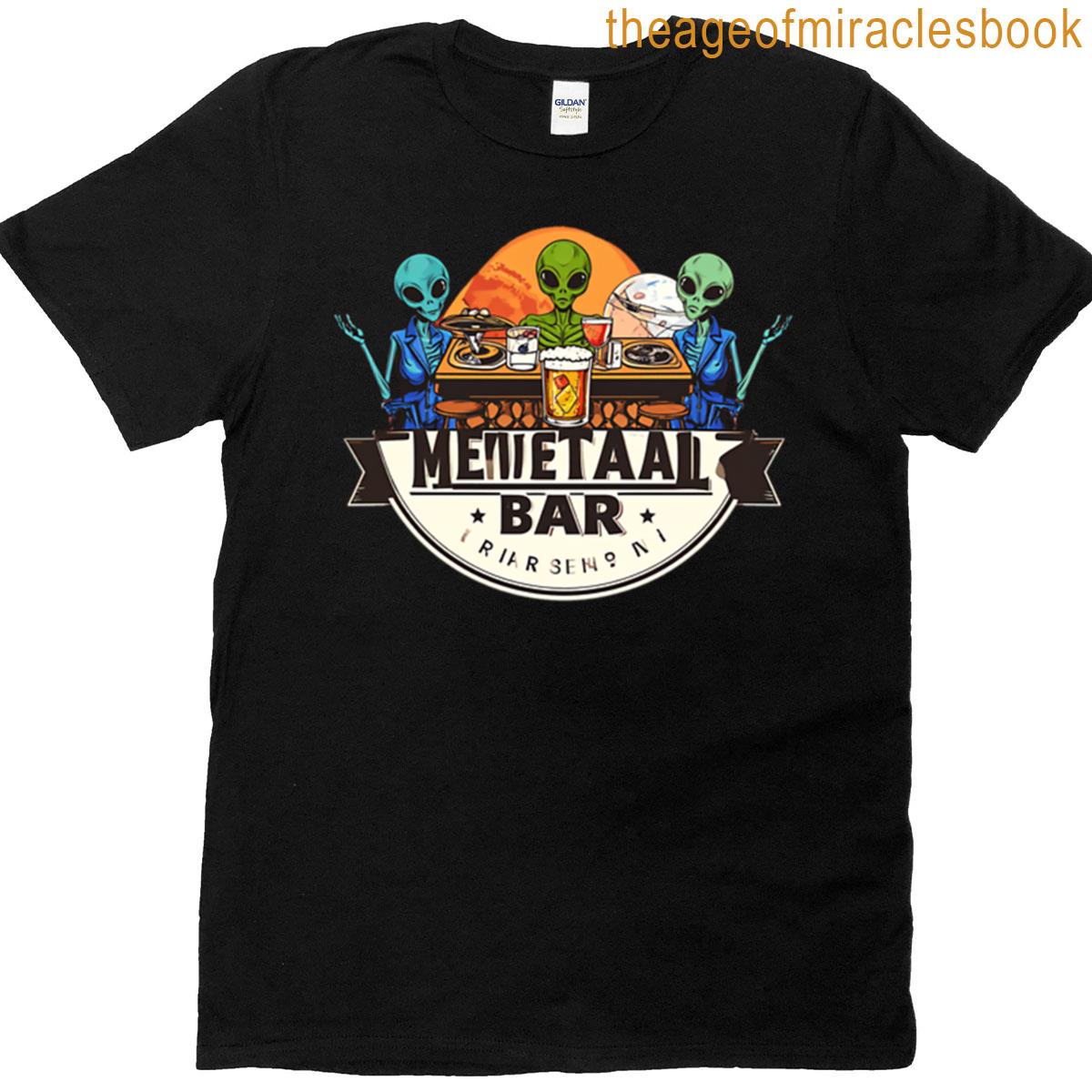 Heavy Metal Alien By On Mars T-shirt