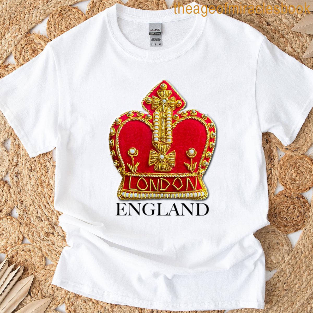 London England Crown T-shirt
