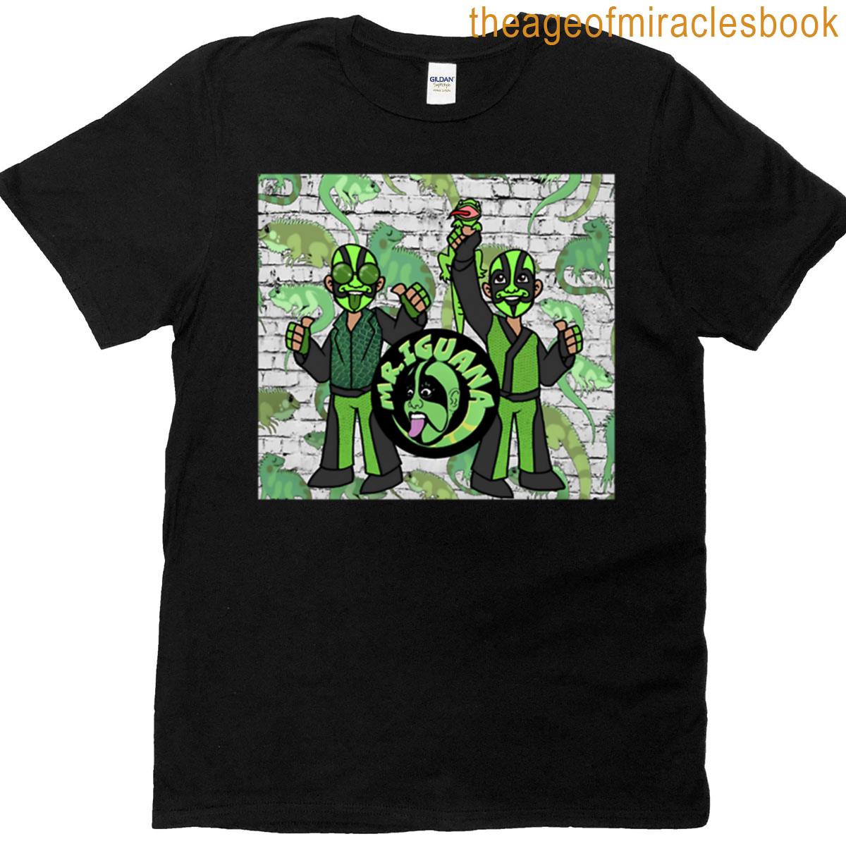 Mr Iguana Pose T-shirt