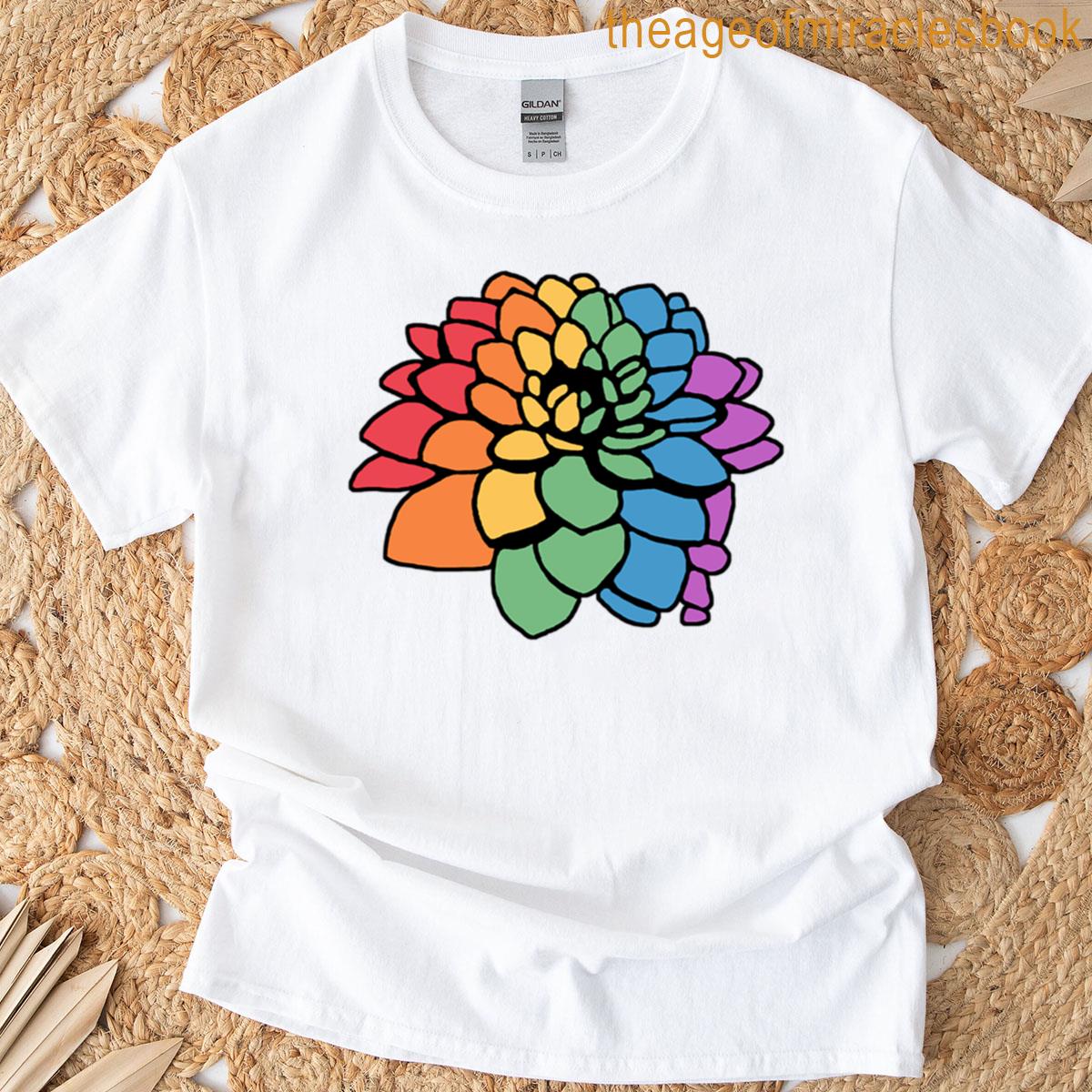 Rainbow Flower T-shirt