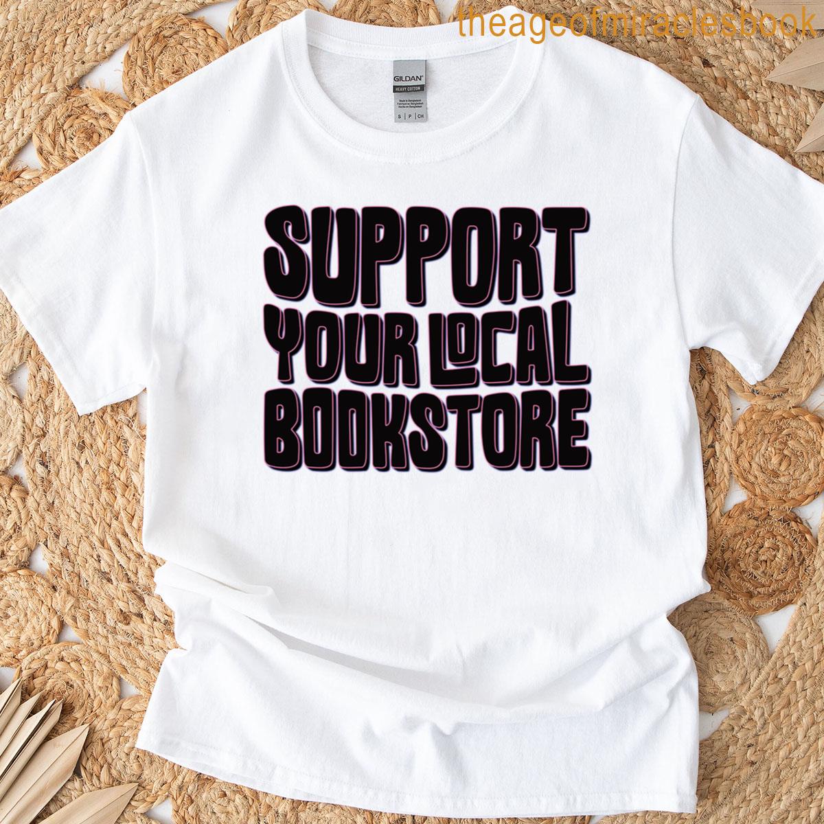 Support Your Local Bookstore Dark T-shirt