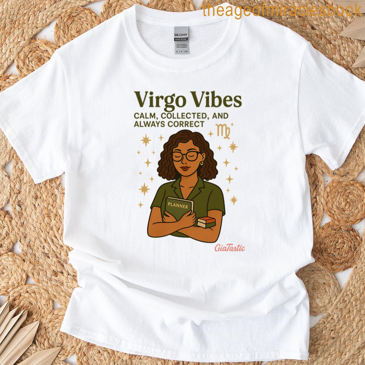 Virgo Vibes Bold Bright Beautiful T-shirt