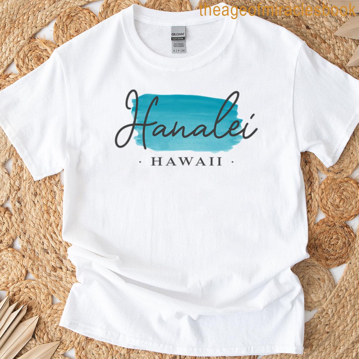 Hanalei Hawaii Brush T-shirt