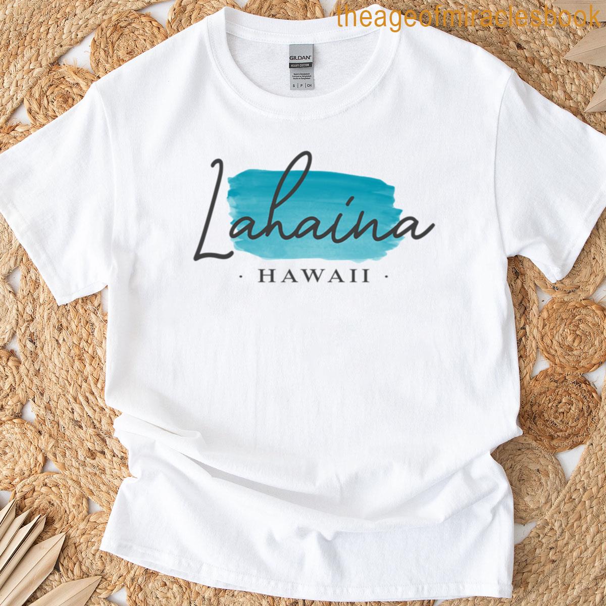 Lahaina Hawaii Brush T-shirt