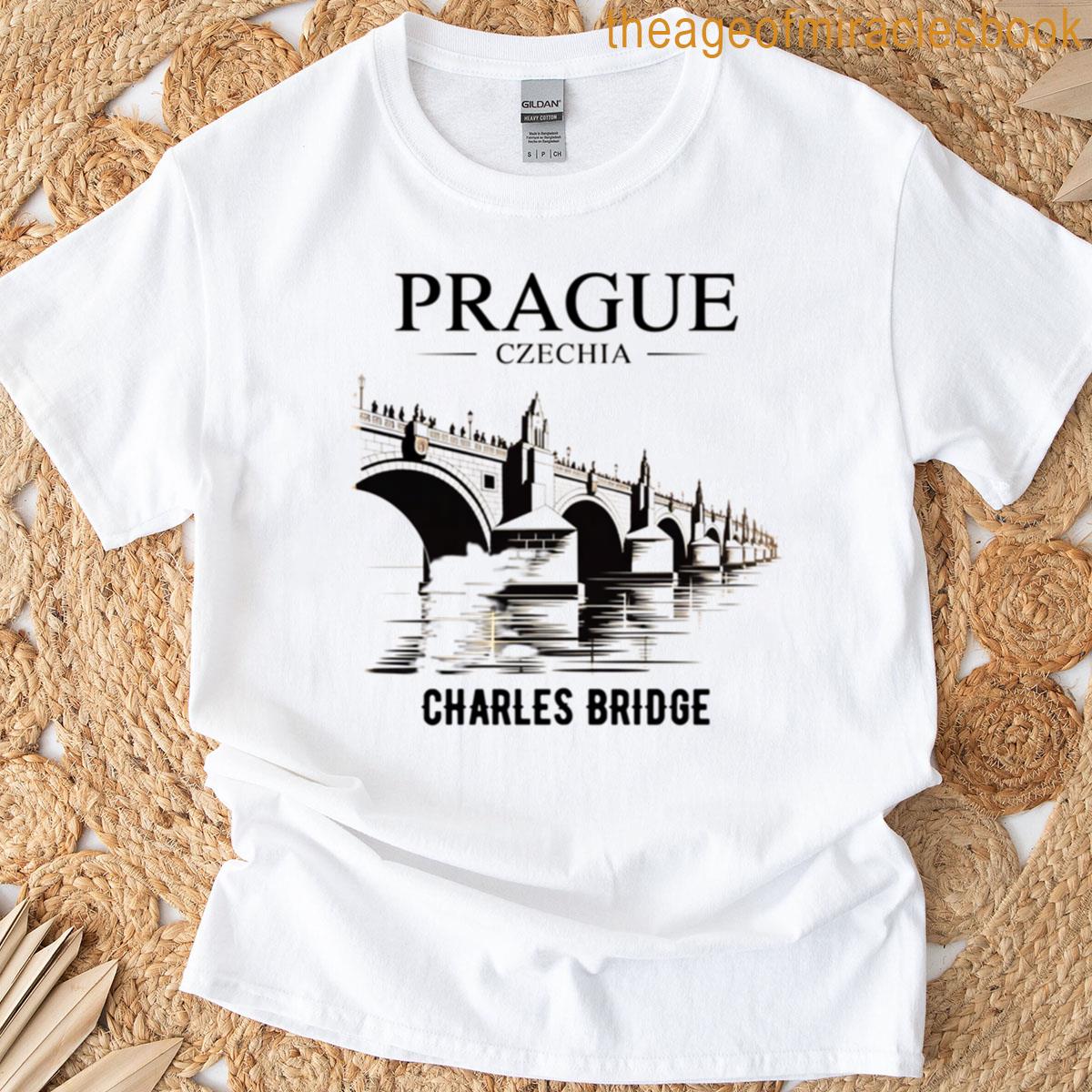Prague Czechia Charles Bridge T-shirt