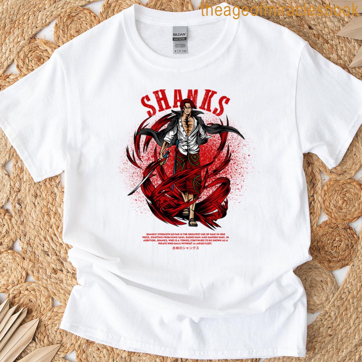 Shanks One Piece Design T-shirt