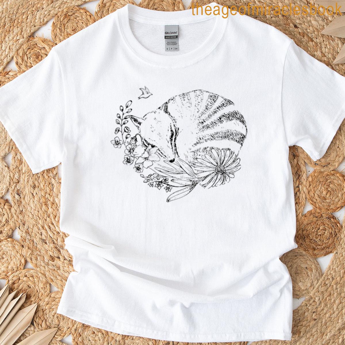 Sleeping Floral Numbat T-shirt
