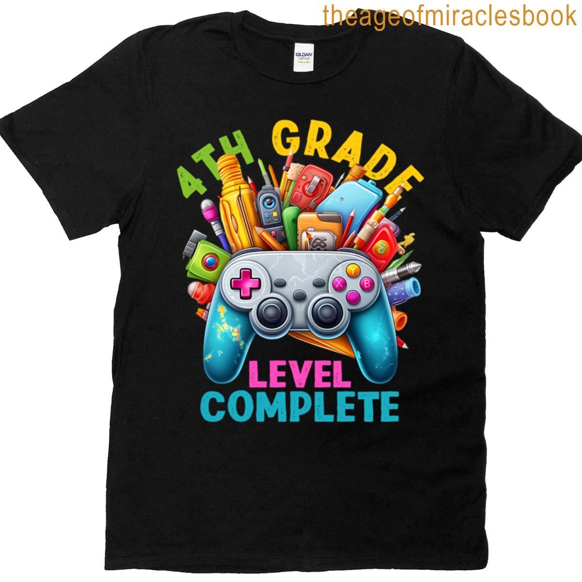 4th Grade Level Complete T-shirt