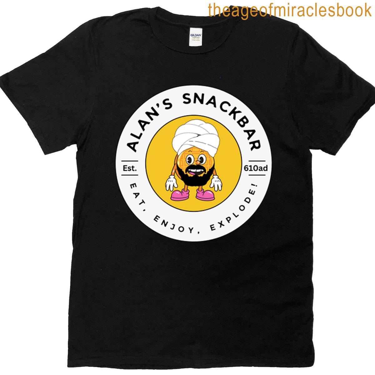 Alans Legendary Snack Bar T-shirt