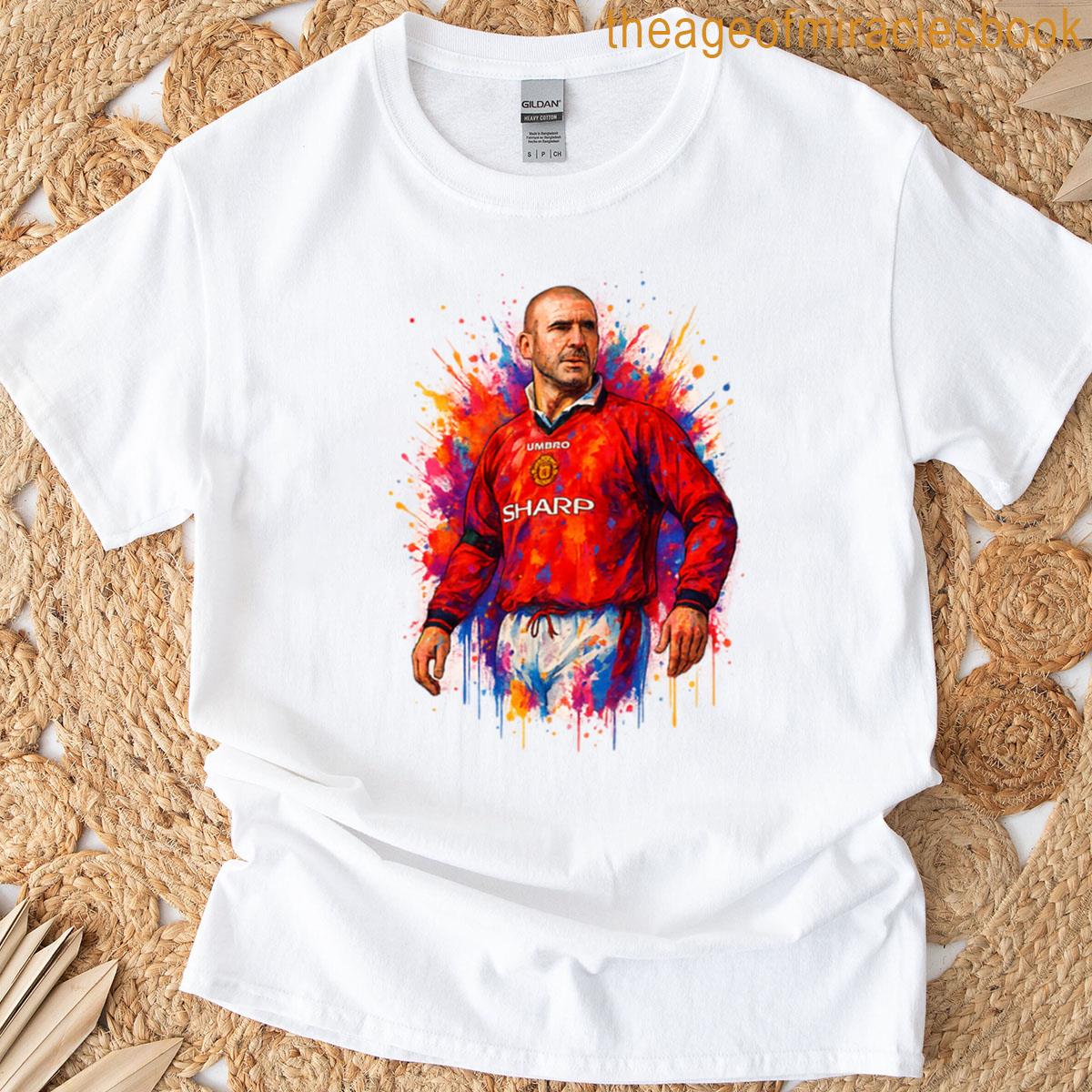 Eric Cantona Splash Art T-shirt