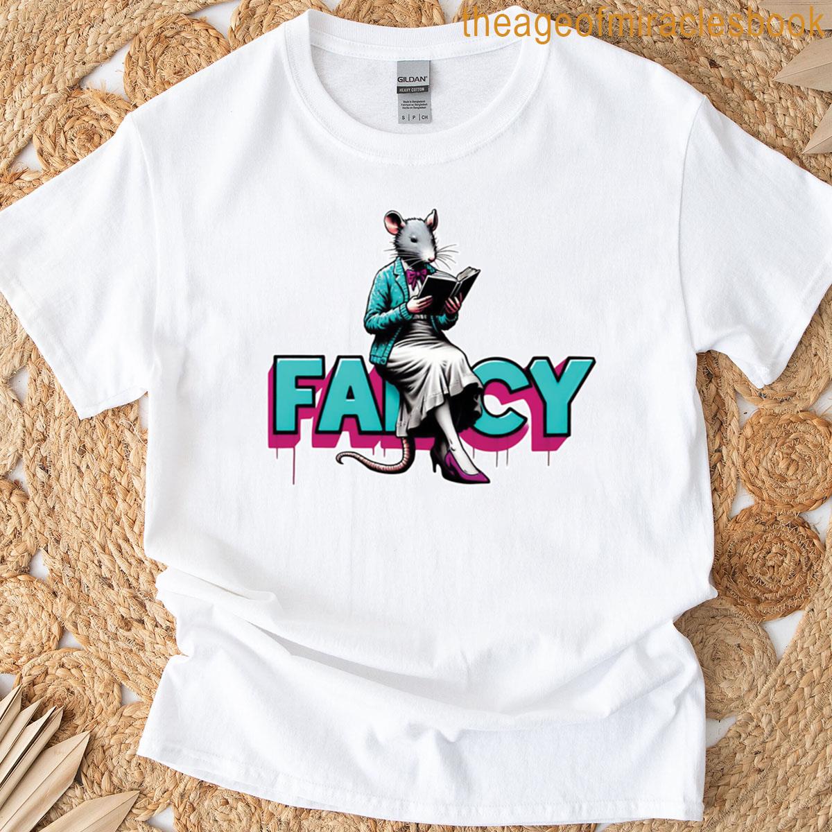 Fancy Rats Librarian Rat T-shirt