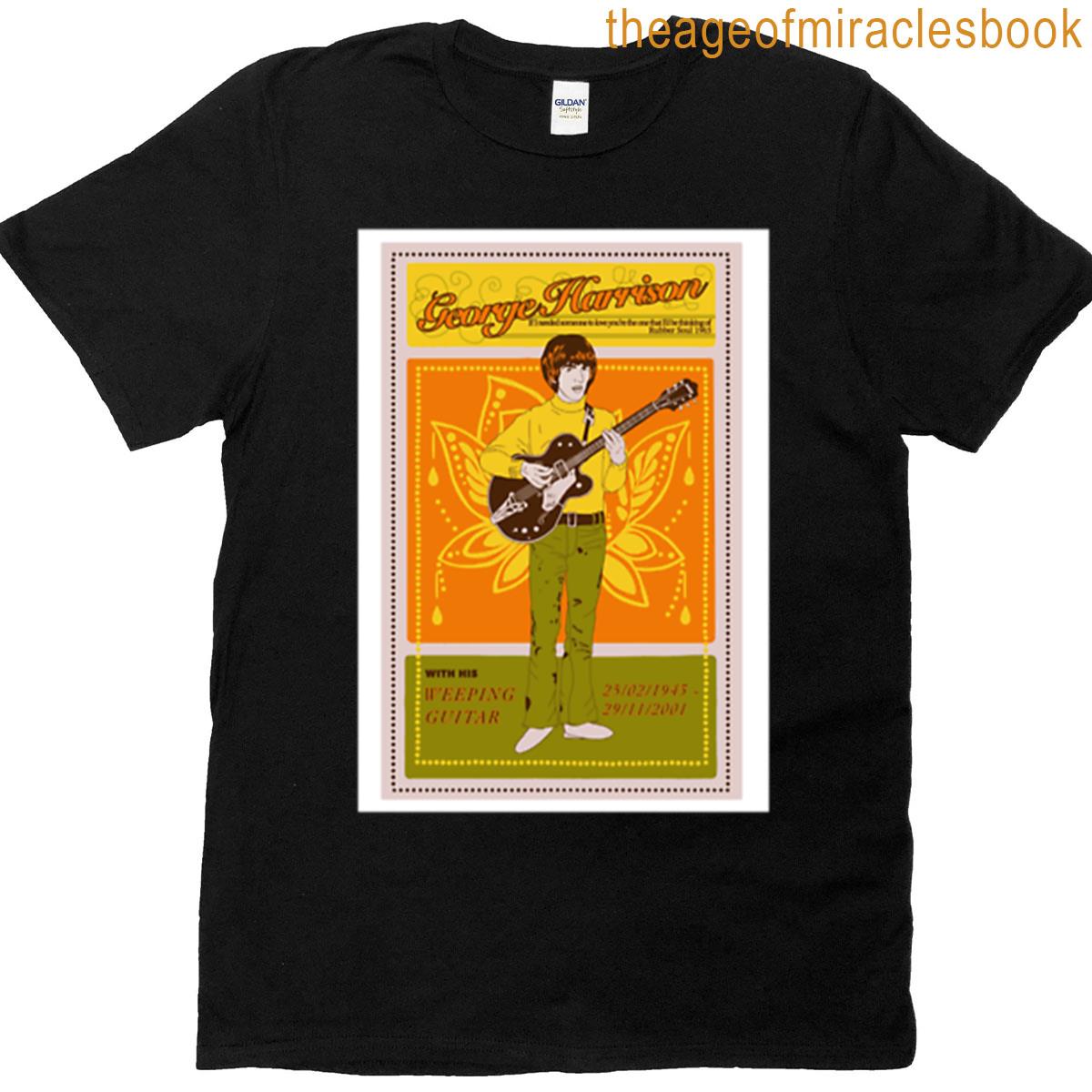 George Harrison 1965 Poster T-shirt