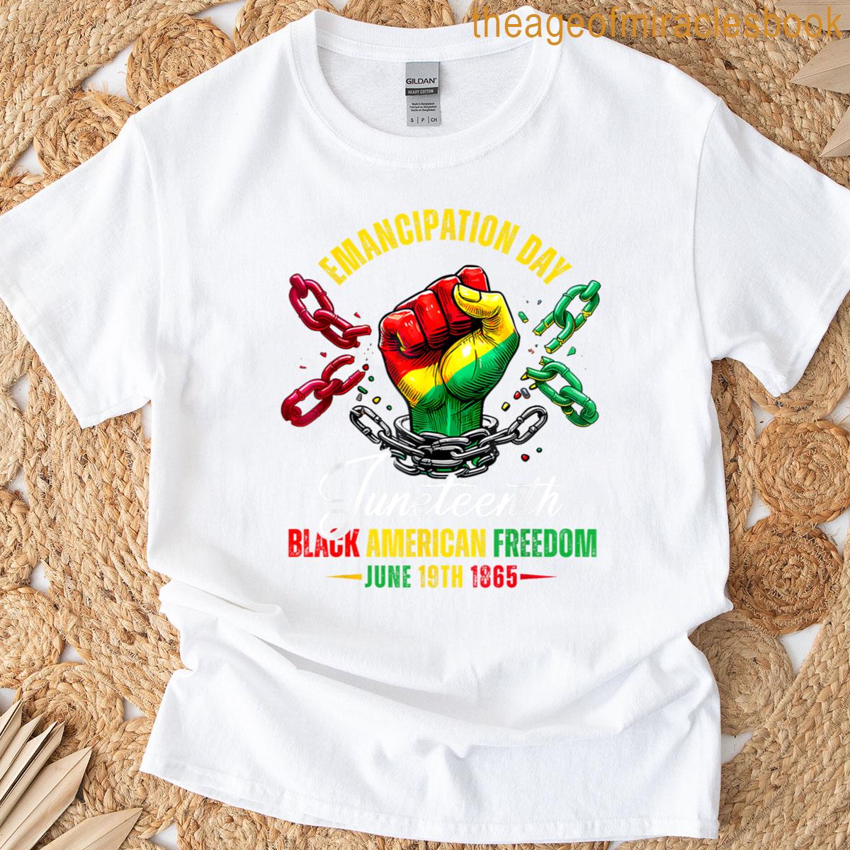 Juneteenth Men Women T-shirt