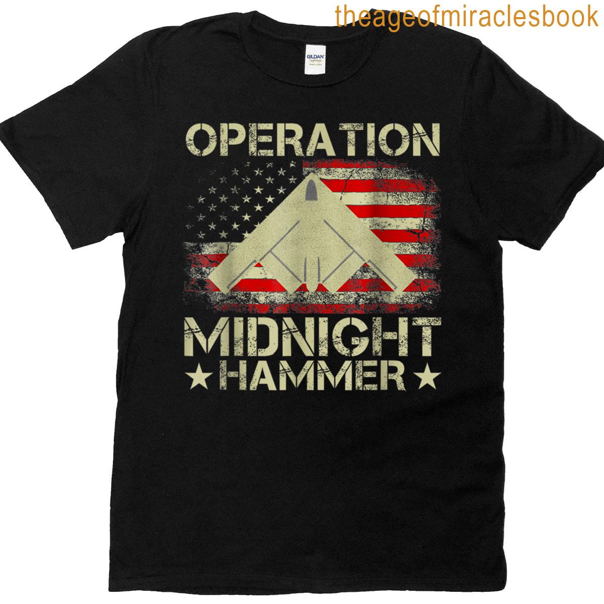 Midnight Hammer B-2 Stealth Jet T-shirt