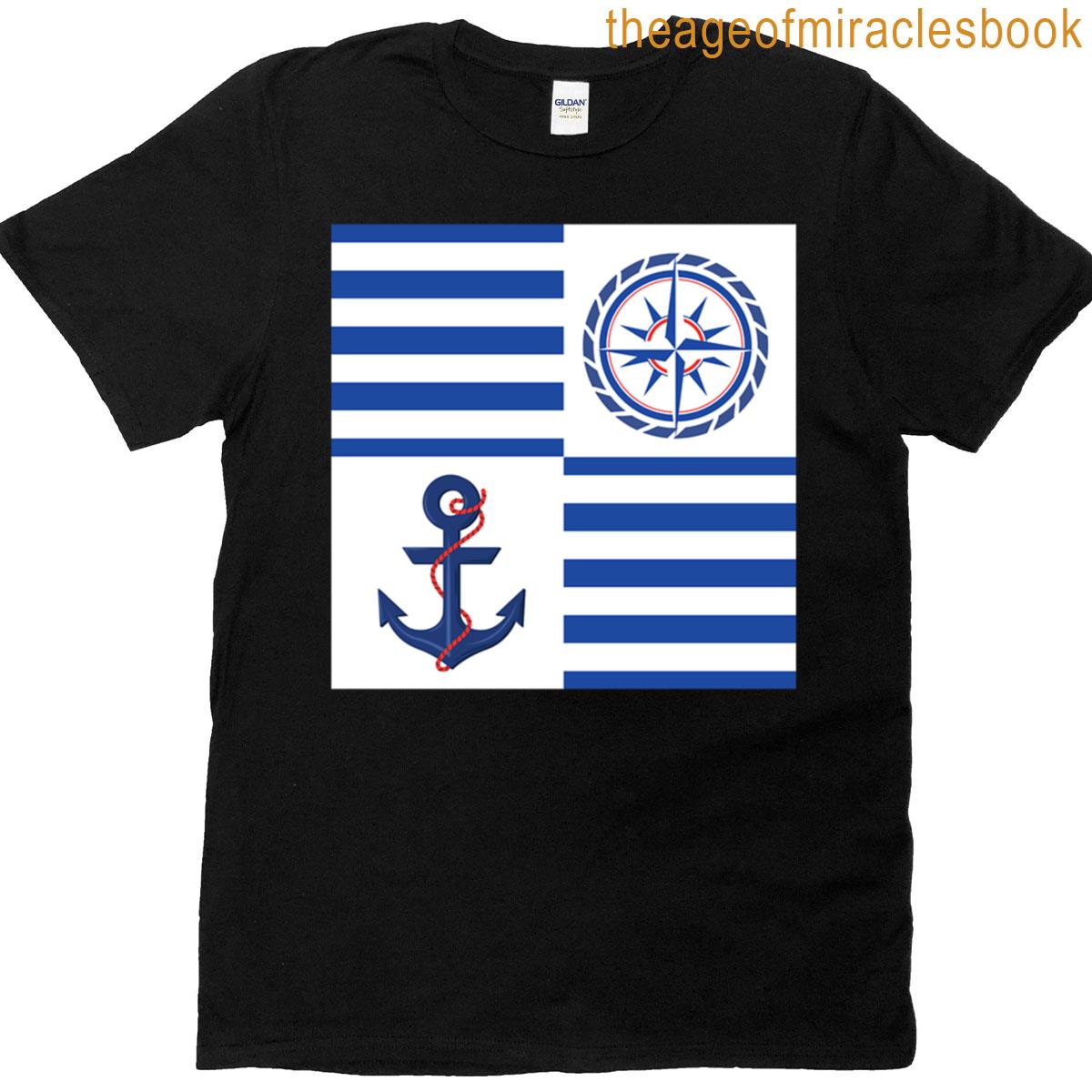 Nautical Blue Coastal Chic Collection T-shirt