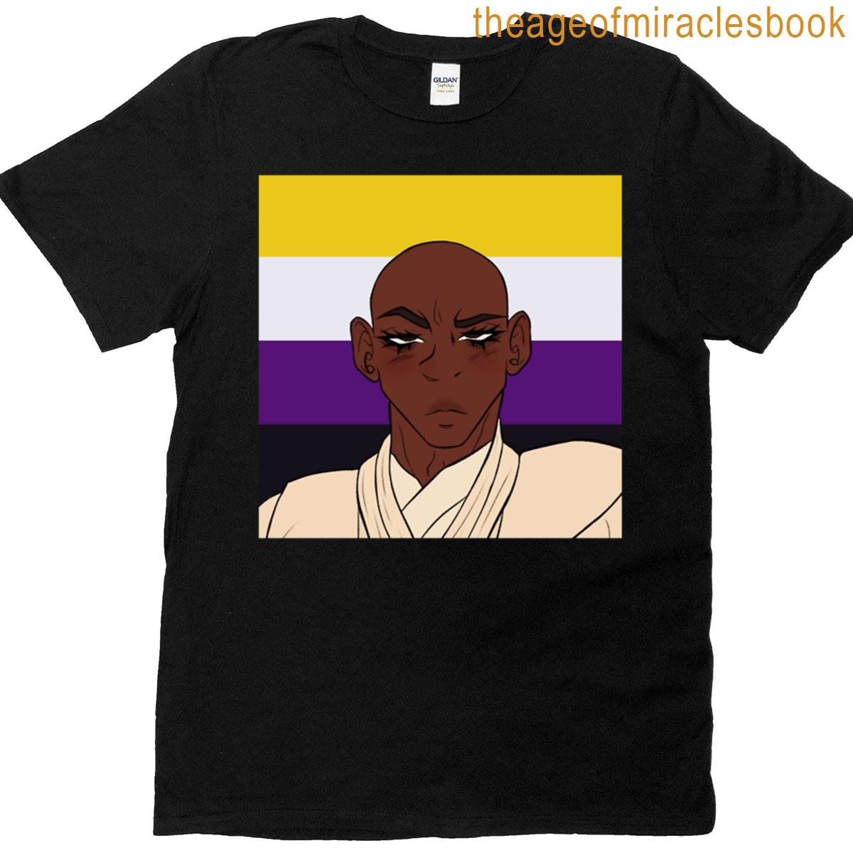 Non-binary Mace Windu T-shirt