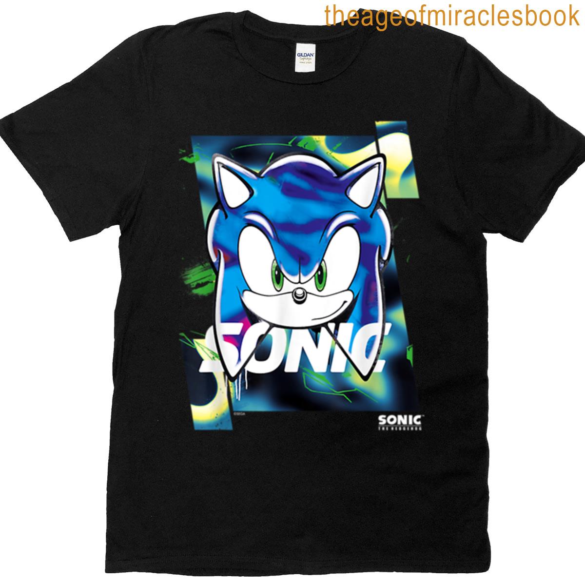 Sonic The Hedgehog – Spray Sonic T-shirt