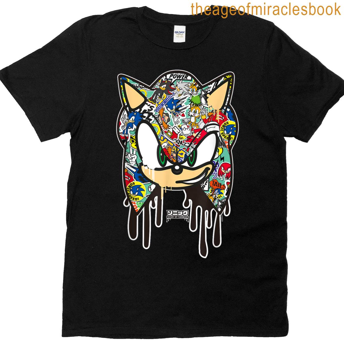 Sonic The Hedgehog – Sticker Sonic T-shirt