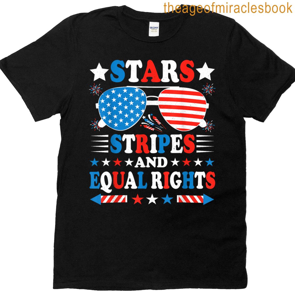 Stars Stripes And Equal Rights T-shirt