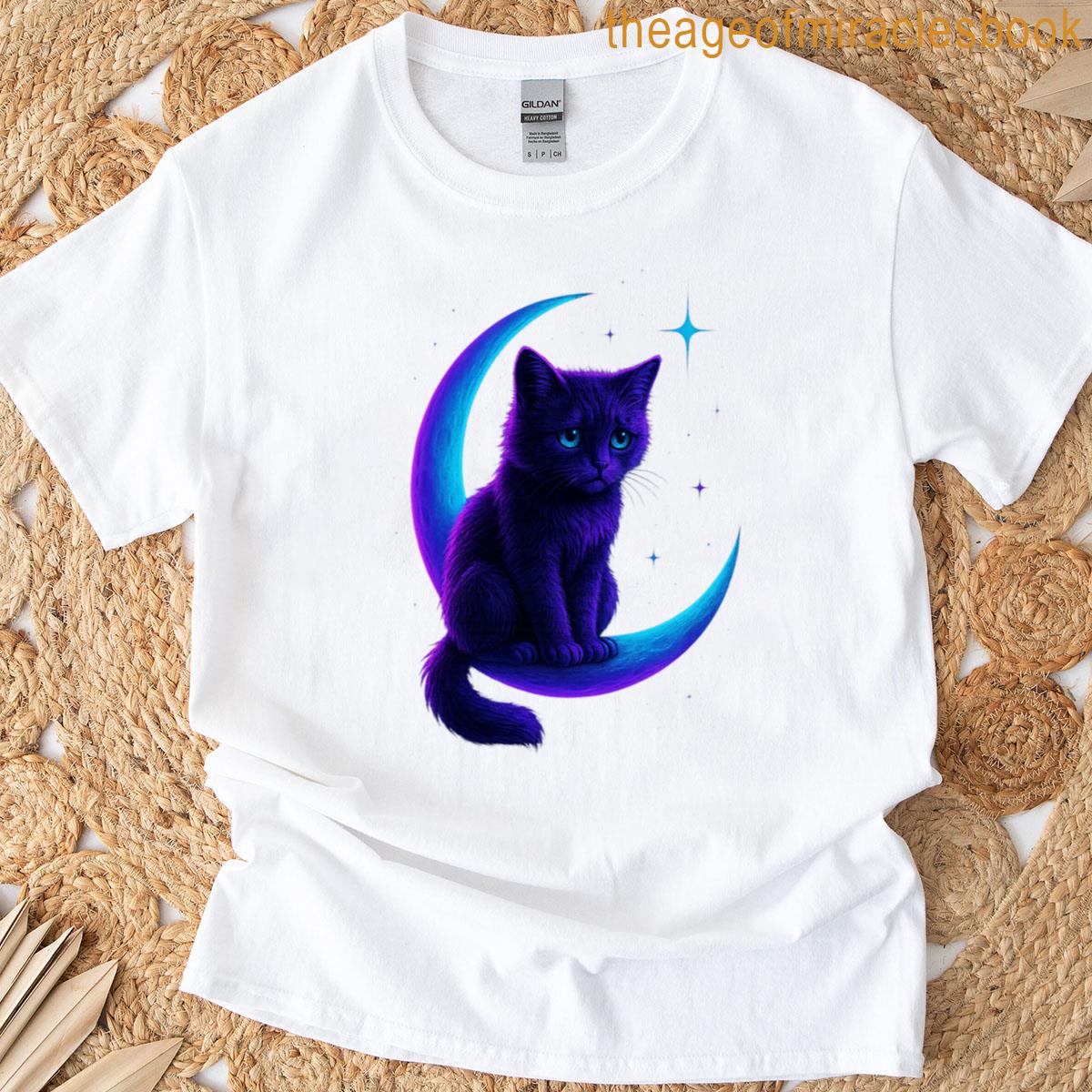 The Cat In The Moon T-shirt