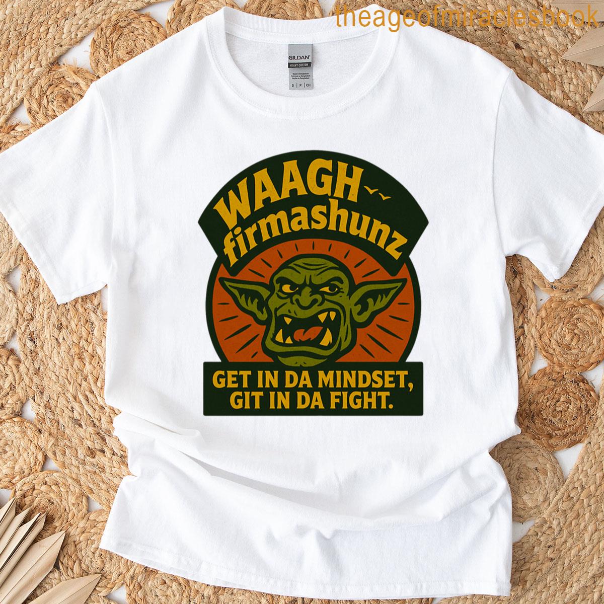 Waaaghfirmashunz – Orc Face T-shirt
