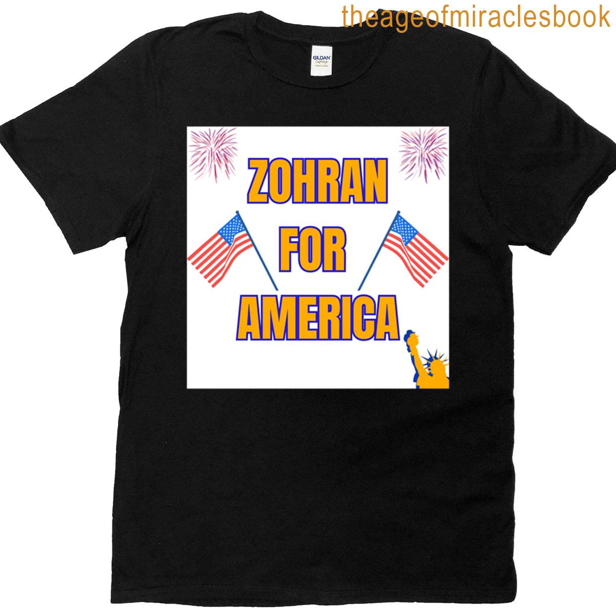 Zohran For America T-shirt