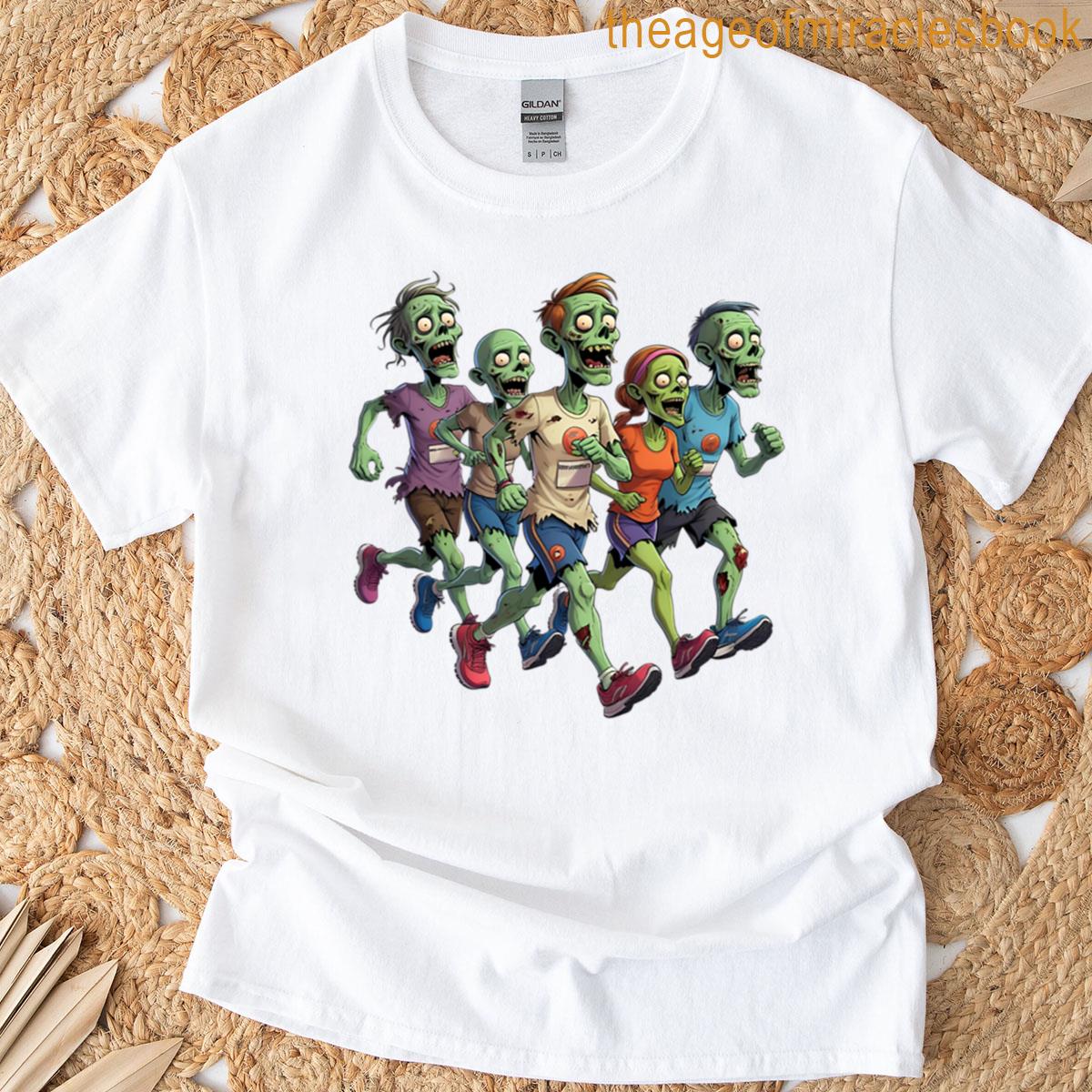 Zombies Running T-shirt