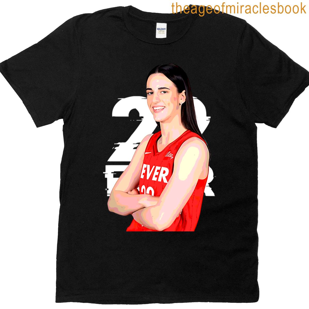 Caitlin Clark 22 Vector T-shirt