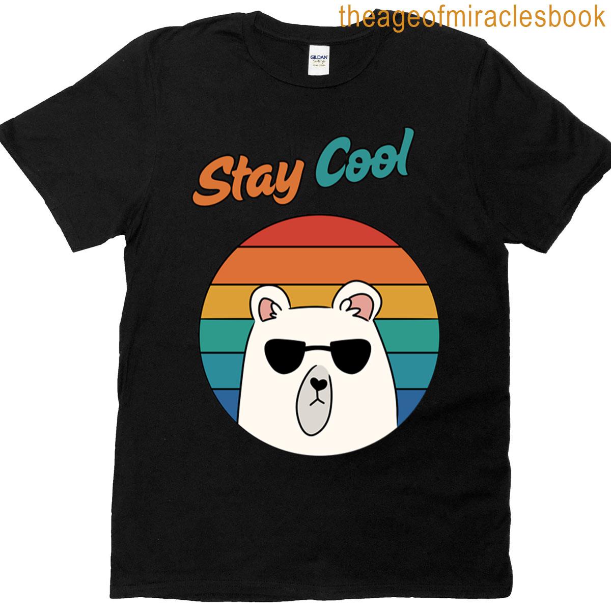Stay Cool Polar Bear Oversized T-shirt