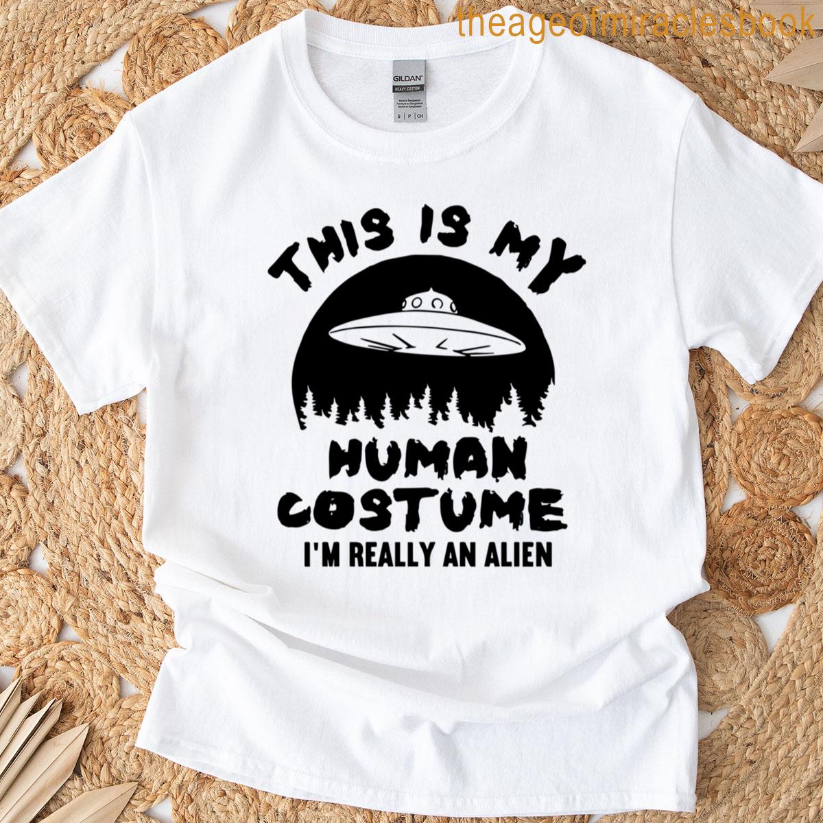This Is My Human Costume Oversized T-shirt