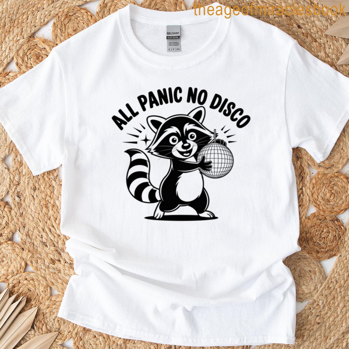All Panic No Disco Oversized T-shirt