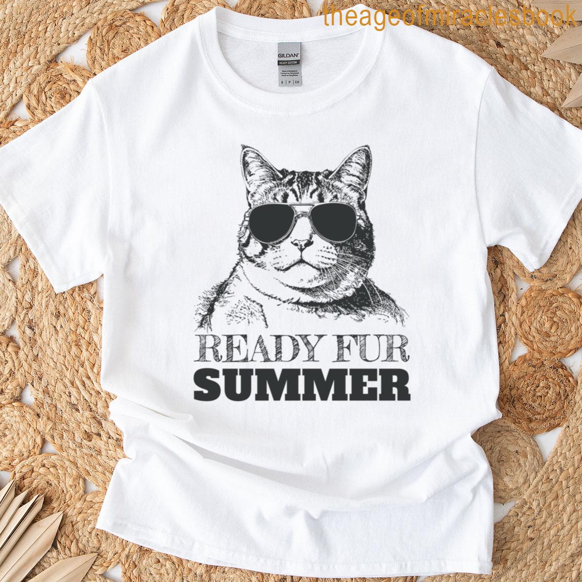 Chonky Cat Ready For Summer Oversized T-shirt