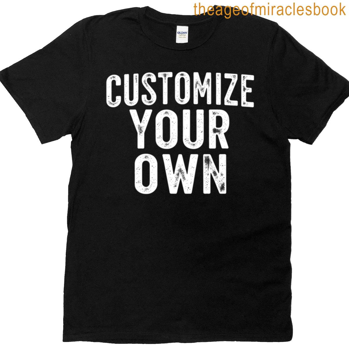Customize Your Own Vintage Style T-shirt
