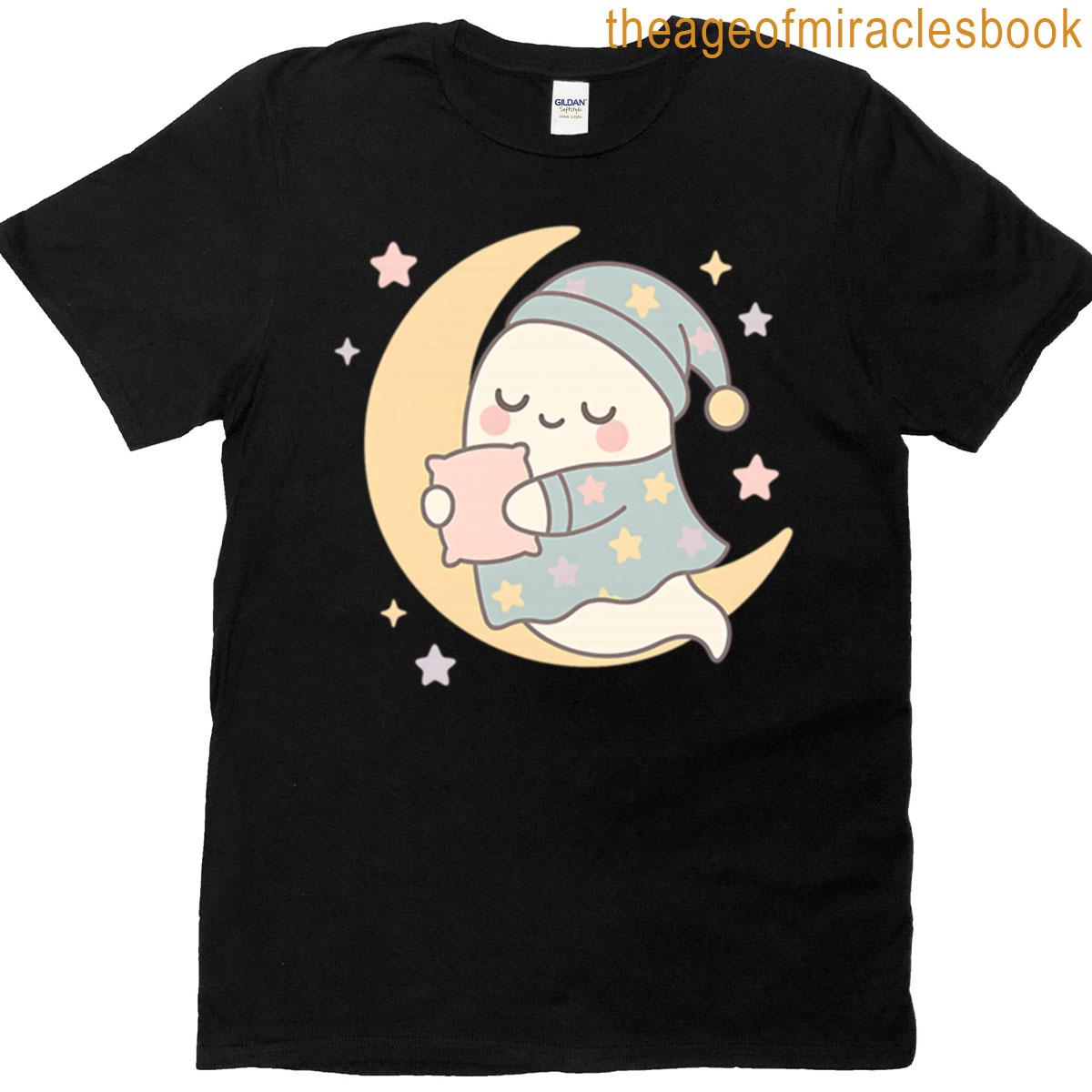 Cute Little Ghost In Pyjamas T-shirt