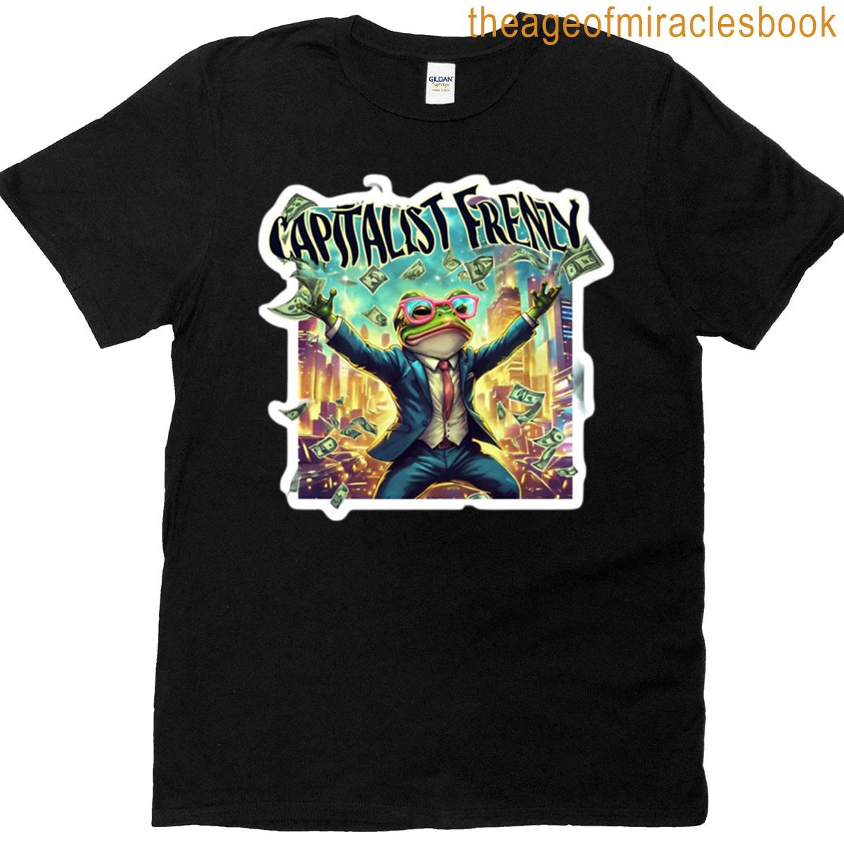 Frogflation Capitalist Chaos Toad T-shirt