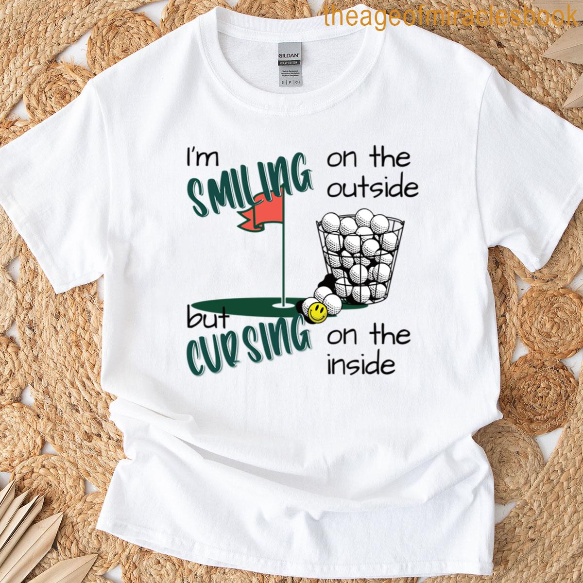 Keep Your Golf Smile Oversized T-shirt