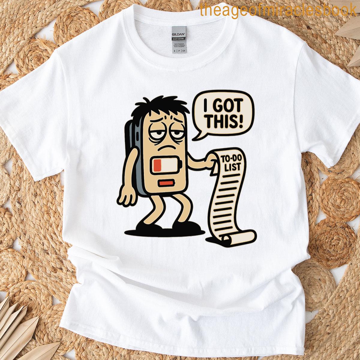 Low Battery High Expectations T-shirt