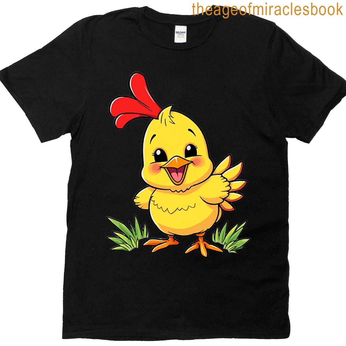 Smiling Little Chicken T-shirt