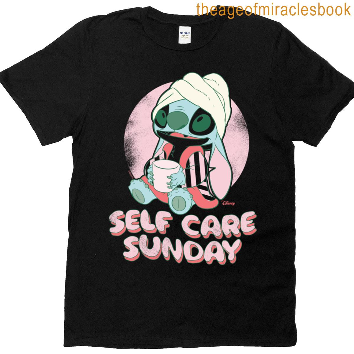 Stitch Self Care Sunday T-shirt
