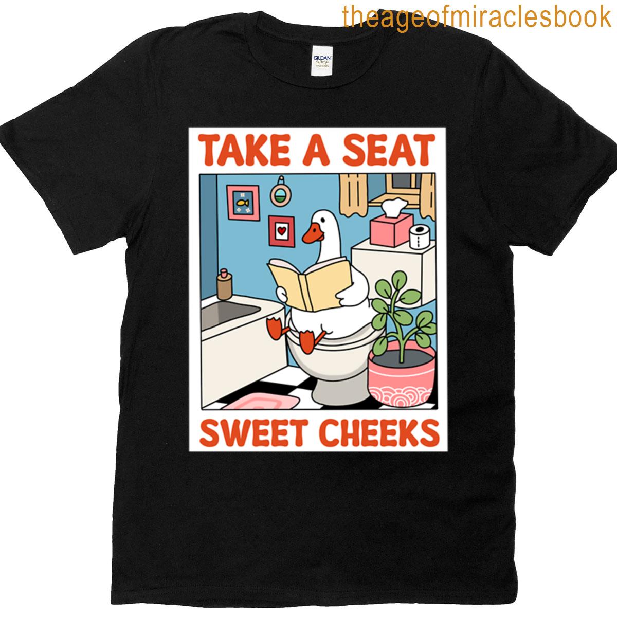 Take A Seat Sweet Cheeks Premium T-shirt