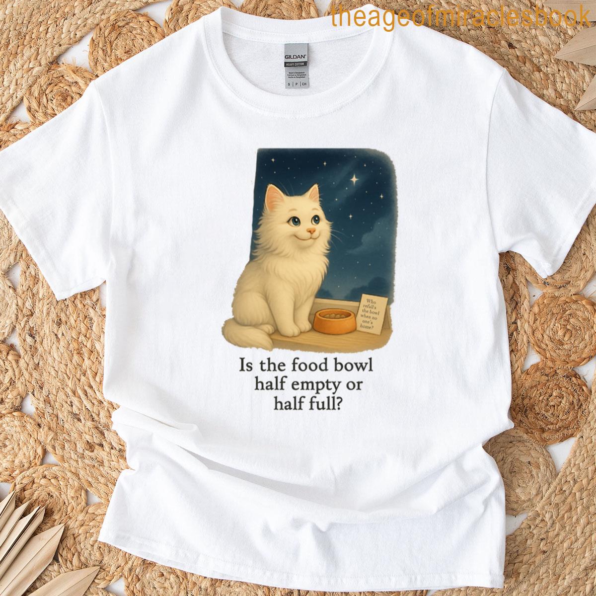The Existential One Deep Thoughts Full Fluff T-shirt