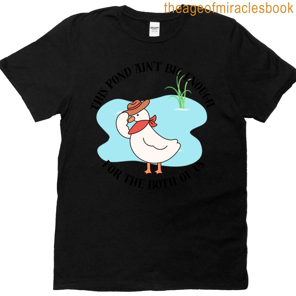This Pond Aint Big Enough Oversized T-shirt