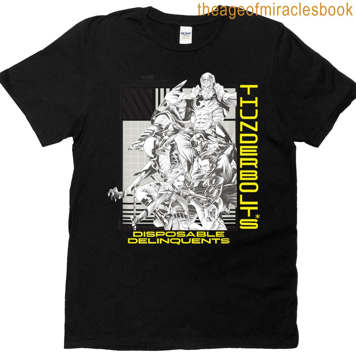 Thunderbolts Disposable Delinquents T-shirt