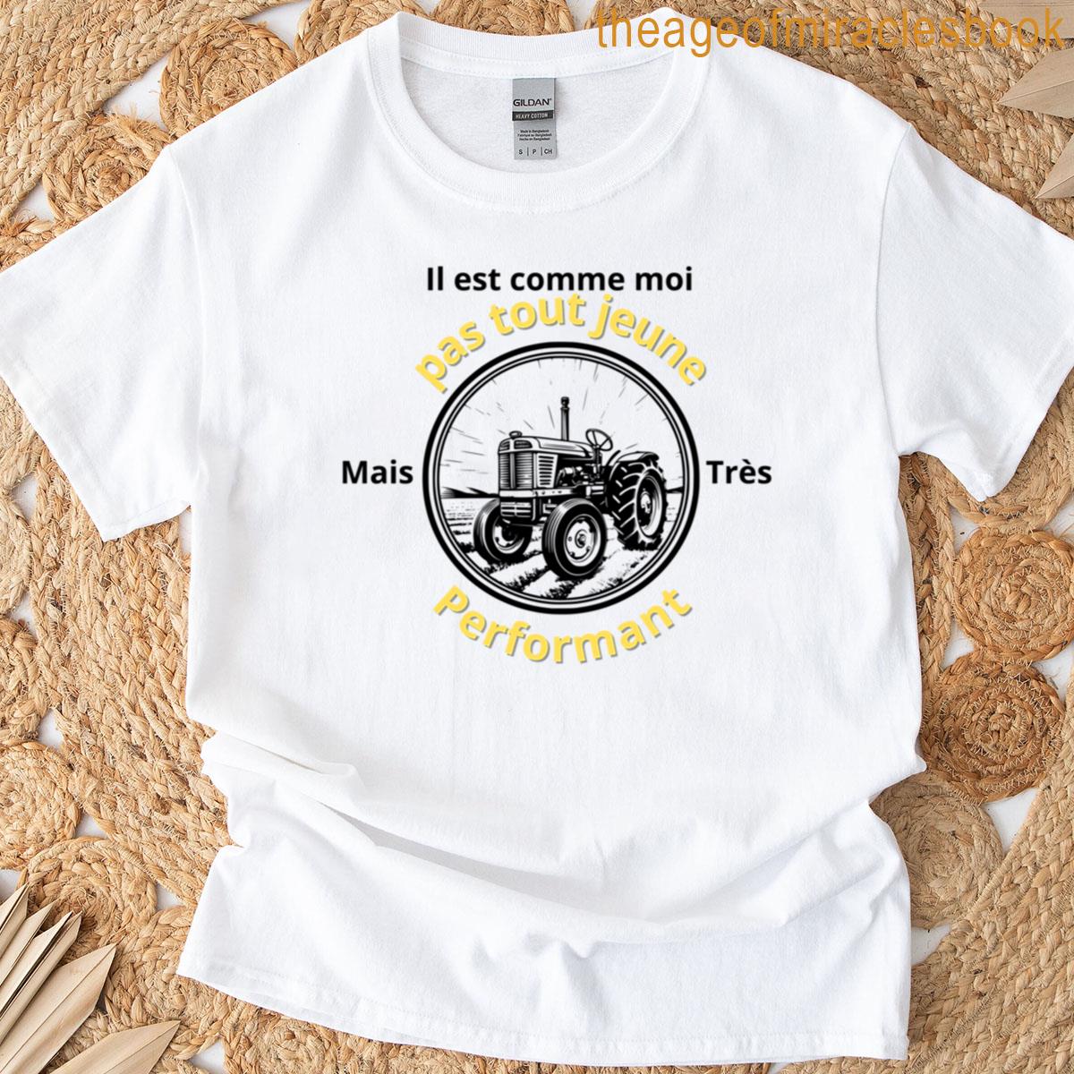 Vintage Tractor Humor T-shirt