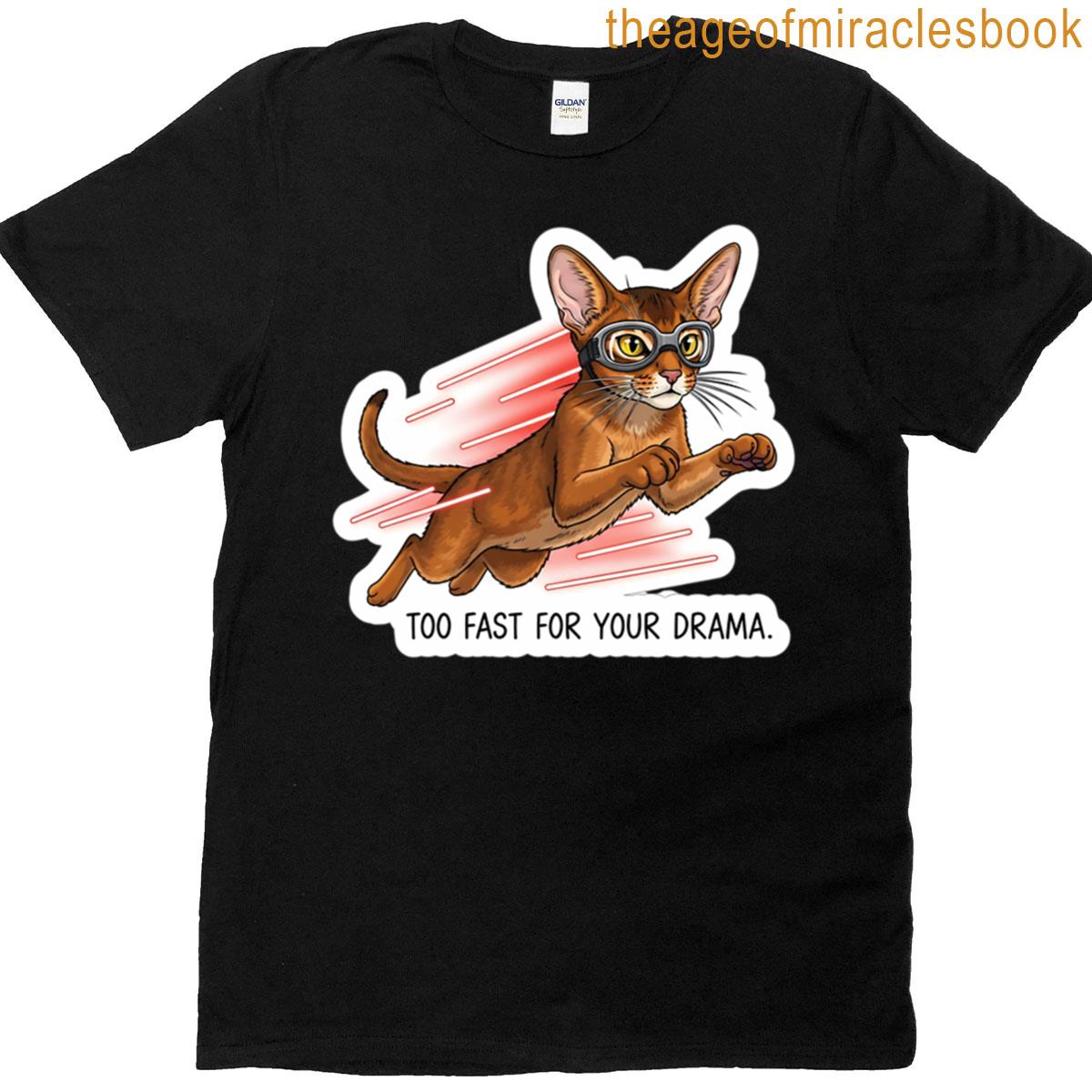 Zoom Mode Abyssinian Turbo Oversized T-shirt